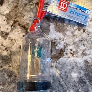 Harry Keychain with Green and Red Accents